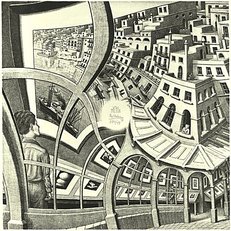 Galería de Grabados con el centro en blanco